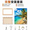 Marco decorativo para pintura al óleo DIY transfronterizo, tiras de marco de madera maciza, marco para pintura al óleo digital con unión de caja y espiga, tiras de marco para pintura al óleo