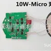 Solução de carregador sem fio de alta potência 10W com bobina dupla para carregamento rápido 10W compatível com 7,5W vendas diretas de fábrica em estoque
