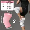 Rodilleras Deportivas de Tamaño Grande, Alta Elasticidad, Transpirables, para Tenis, Correr, Saltar la Cuerda, Soporte de Rodilla de Compresión, Antideslizantes, Compresión, Protección Térmica para las Piernas
