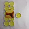 Pacote com 10 Velas Pequenas de PVC, Velas Cilíndricas tipo Manteiga, Velas de Aromaterapia, Velas Criativas Românticas para Casamento e Aniversário Fábrica