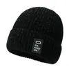 Nuevos estilos de otoño e invierno: Gorros tejidos cálidos para hombre con forro de polar, gorros de moda que cubren las orejas para hombres jóvenes, adecuados para actividades al aire libre y deportes