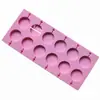 [Múltiplos opcionais] Molde de pirulito estrelado de silicone DIY bandeja de gelo de chocolate molde de bala macia molde