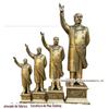 Fábrica de atacado de latão produção Presidente Mao bronze ornamentos blusão acenando ornamentos artesanato