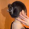 Metal de Luxo Leve Espigas de Trigo Grande Presilha de Cabelo Pinça Tubarão Grande Disco Presilha de Cabelo Feminino Quantidade Múltipla Presilha de Cabelo Acessório de Cabeça Atacado Presilha de Cabelo