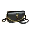 Bolso Cruzado de Cadena de Moda para Mujer con Solapa, Bolso de Hombro Versátil Estilo Boyfriend, Nuevo Modelo 2026, Piel Genuina, Bolso Cuadrado Pequeño de Lujo Ligero