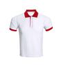 [Fabricante] algodão trançado 200g gola lapela manga curta camiseta publicitária roupa promocional roupa para grupo aula impressão em camiseta
