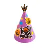 Directo de fábrica sombrero de papel de Halloween para niños dibujos animados fiesta bar festival de fantasmas suministros para actuaciones decoraciones al por mayor