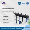 Válvula Solenoide Micro Kyk0526Gr4-2 Válvula Tripla de Duas Posições e Cinco Vias para Assento de Massagem de Carro Suporte Lombar Válvula Múltipla