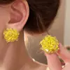 Aguja de Plata S925 Entrada Francesa Lujo Elegante Diseño de Nicho Pendientes Distintivos Estilo Popular en Internet Pendientes de Lazo de Amor Pendientes Pendientes Pendientes