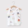 Top de Barriga Ultra-fino Novo para Bebê Colete Sem Mangas de Algodão Puro Infantil Colete Tipo Sling de Verão para Recém-nascido Camiseta