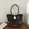 Bolsa de mano tipo tote grande con forma de estrella para mujer, estilo coreano, alto valor estético, versátil para ir al trabajo, bolso de mano casual elegante para mujer