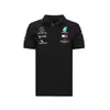 Macacão de Corrida Popular F1 de Manga Curta Camisa Polo com Gola Macacão de Downhill Macacão de Ciclismo Respirável de Secagem Rápida Absorção de Suor Personalização