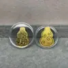 Concha de Agua Oro Puro 999 Tesoro de Riqueza Gato de la Fortuna Pegatina Dorada para Teléfono Móvil Tienda de Oro Promoción de Transmisión en Vivo Regalo para Atraer Clientes