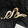 Design de Personalidade Senso de Estilo Líquido Borboleta Garra de Cabelo Metal Frio Estilo Traseira da Cabeça Grande Pinça Tubarão Novo Presilha de Cabelo Acessórios de Cabelo