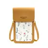 Bolsa Transfronteriza para Teléfono Móvil con Pantalla Táctil Nueva Bolsa Pequeña Estampada para Niñas de Hombro Cruzada Bolsa para Teléfono
