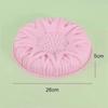 Charlotte Pastel Horneado Pan Tostada Girasol Silicona 100% Descuento Estilo Molde Redondo para Pastel Venta Directa de Fábrica
