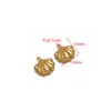 Acero Inoxidable Chapado en Oro de 18 Quilates Colgante Hueco de Estrella de Mar Tortuga Colgante Serie Océano Accesorios para Collares Pendientes DIY Venta al por Mayor