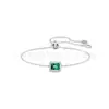 Pulsera Ojo del Diablo Versión Alta Shijia Adopta Elemento Swarovski Pulsera Cisne Cubo de Azúcar Inteligente Swarovski Anillo para Mujer