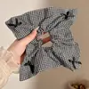 Scrunchies da moda e casuais para outono/inverno, elásticos de cabelo estilo coreano para coques, nova coleção 2026, elásticos de cabelo oversized com um visual sofisticado para mulheres