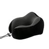[Procesamiento personalizado] Almohada en forma de U de espuma viscoelástica con joroba y bolsillo lateral, almohada para siesta de oficina, almohada para viajes de larga distancia en avión