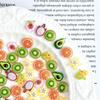 Nuevo en línea rojo hielo transparente color degradado tridimensional fruta lindo joyería para uñas DIY horquilla decorativa accesorios de resina