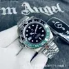 Reloj Mecánico Automático Gm Gmt Greenwich con Anillo Luminoso Coke y Anillo Sprite para Hombre