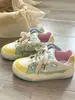 Zapatillas Maillard Crema Macaron Helado Estilo Estudiante Versátil Zapatos Casuales Populares Transpirables para Correr