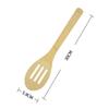 Conjunto de utensílios de cozinha de espátula de bambu, clipe de bambu, pá de cozinha multifuncional, espátula de bambu para cozinhar