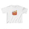 Nova Camiseta Feminina Estilo Balada Transfronteiriça Moda Ins Estilo Europeu e Americano Verão e Outono Tendência de Estampa para Copo d'Água Curta Expondo o Umbigo