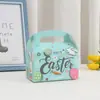 Caramelos de fiesta caja de papel portátil caja para pastel festival del conejo bolsa de regalo impresa caja de embalaje tridimensional embalaje al por mayor