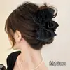 Pinza para el pelo de lazo estilo 2026 para mujer, Pasador de alta gama, Pinza de tiburón grande para la parte posterior de la cabeza, Accesorio para el cabello