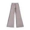 Calça de Yoga para Menina Quente com Levanta Bumbum para Corrida Micro Flare Emagrecedora Esportiva Fitness Bumbum de Pêssego Elástica Afunilada Calças Casuais
