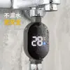 Cabezal de Ducha Universal de Gama Alta para Medir la Temperatura Pantalla de Temperatura Inteligente Impermeable Electrónico para el Hogar Pantalla de Temperatura del Baño