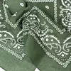 Bufanda para la cabeza de algodón puro gruesa con estampado Paisley de color liso, máscara para deportes al aire libre, venta al por mayor