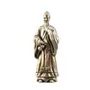 Latón Puro Experto Médico Hua Tuo Pieza Decorativa Vintage para Decoración del Hogar, Elemento de Paisaje, Mascota de Té de Escritorio, Adorno de Cobre Artesanal