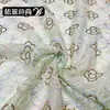 Tela de encaje Lentejuela dorada Bordado con hilo de colores Tela bordada Ropa de mujer de alta calidad Vestidos de novia Vestidos de noche Vestidos Tela para ropa