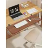 Tablero de Extensión para Escritorio, Expansión y Extensión sin Taladro, Reposamuñecas para Escritorio de Computadora, Plegable, Tablero de Fijación Alargado y Ensanchado