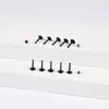 Joyas y Accesorios para Piercings Labio Uña Transparente Invisible Transfronterizos Pendientes para Piercing Dental Interno Varilla Suave Negra Varilla Acrílica