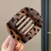 Pinza de pelo de pato plana cómoda para mujer, sensación de alta gama, adecuada para recogidos en la nuca, accesorio para el cabello tipo pinza de tiburón