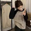 Conjunto de Pijama para Mujer Estilo Coreano Original con Cara Sonriente de Dongdaemun, Versión Transmisión en Vivo, Ropa de Dormir Deportiva Suave y Amigable con la Piel para Mujer