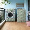 Taobao atacado uma geração de tambor impermeável protetor solar tampa máquina de lavar roupa prata espessa conjunto Oxford tecido