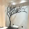 Decoración de Tronco de Árbol, Ramas Secas Peladas, Paisajismo, Troncos, Ramas Secas, Ramas Muertas, Adornos para Estantes, Ramas de Árbol con Estilo Artístico