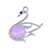 Accesorios de joyería de aleación de mariposa accesorios de cisne de diamante colgante diy materiales de decoración para ropa bolsa joyería hechos a mano
