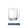 Taza de agua recta transparente de vidrio lemeiya para el hogar resistente al calor a prueba de explosiones taza de té taza de jugo taza de bebida 6 juegos