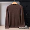 Calidad de Alta Gama ~ Tejido 100% Cachemir Puro para Hombre de Cuello Alto Medio Casual de Negocios Nuevo Otoño e Invierno