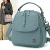 Nova Mochila Transversal de Mão para Mulheres Bolsa de Lona de Nylon Multiuso 5 em 1 Bolsa de Peito Casual de Ombro Único Pequena Alta Qualidade