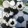 Kit de Arco de Guirlanda de Balões de Látex com Tema de Futebol Transfronteiriço adequado para aniversários, festas e celebrações