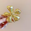 Europa y Estados Unidos Transfronterizo Exagerado Clip de Flor Luz de Lujo Retro Alto Grado Temperamento Parte Trasera de la Cabeza Pinza de Tiburón Viento Frío Accesorios para el Cabello
