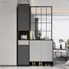 Tela de Aço Inoxidável de Luxo Leve, Nova Divisória de Sala de Estar Estilo Chinês, Tela Simples com Treliça Floral Vazada para Decoração de Hall de Entrada