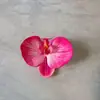 Flor artificial transfronteriza, cabeza de orquídea de algodón de silicona, algodón de silicona con tacto realista, flor artificial para boda y decoración del hogar